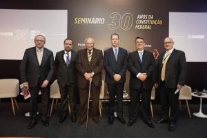 Cesar Asfor Rocha, Marcos Joaquim, Ives Gandra Martins, João Otávio Noronha, Claudio de Mello Tavares e Márcio Chaer