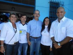 Rosilea Palheiro, diretora do DEAPE, o servidor Ulisses Garcia, o Des. Antonio Saldanha, a Juíza Natacha Tostes e o Juiz Paulo Jangutta.